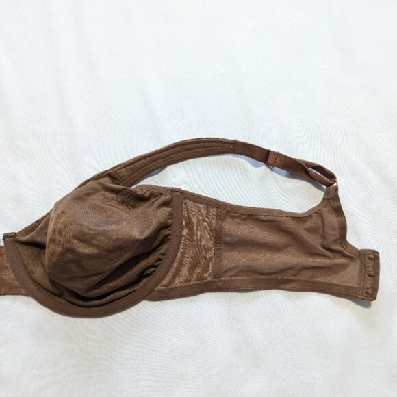Curvation lightweight brown lace bra 40D - Picture 4 of 6